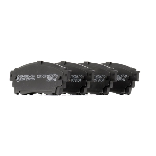 402B1913 RIDEX 0446678020 Bremsbeläge