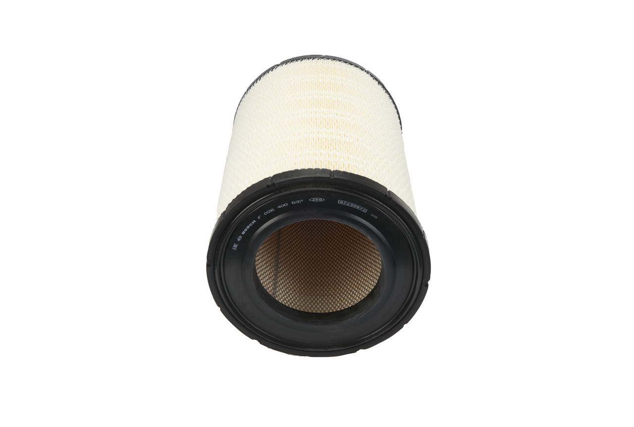 Air filter BOSCH F 026 400 637 suitable for BMW, VW, AUDI, MERCEDES-BENZ, FORD at cheap price