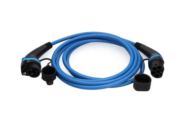 Зарядный кабель, электромобиль KAVO PARTS ECC-10001 совместимо с VW, VOLVO, MERCEDES-BENZ, OPEL, TOYOTA дешево
