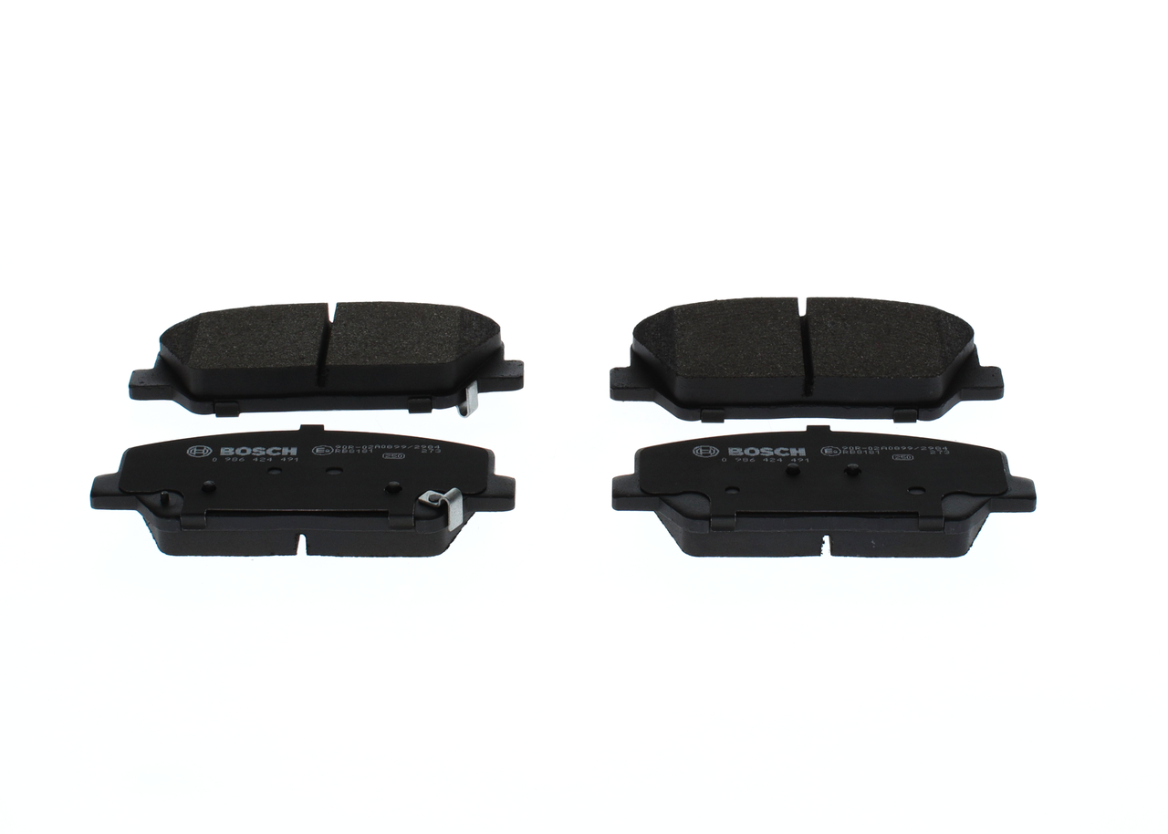 BOSCH Juego de pastillas de freno 0 986 424 491