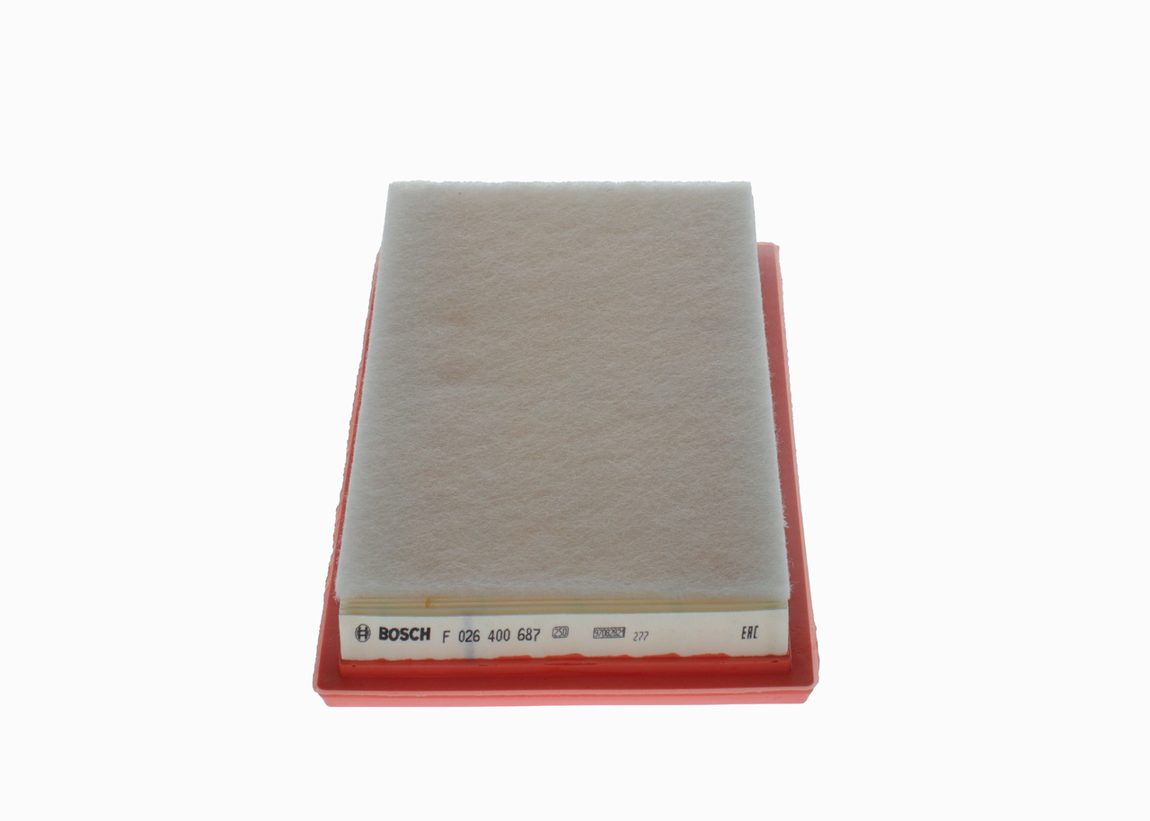 BOSCH F 026 400 687 Zracni filter JEEP Renegade SUV (BU, B1) 1.3 T270 Turbo Flex 4x4 bencin/etanol 185 km 2025