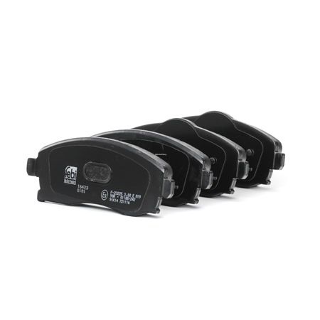Комплект тормозных колодок, дисковый тормоз FEBI BILSTEIN 16423 совместимо с BMW, AUDI, VW, VOLVO, MERCEDES-BENZ дешево