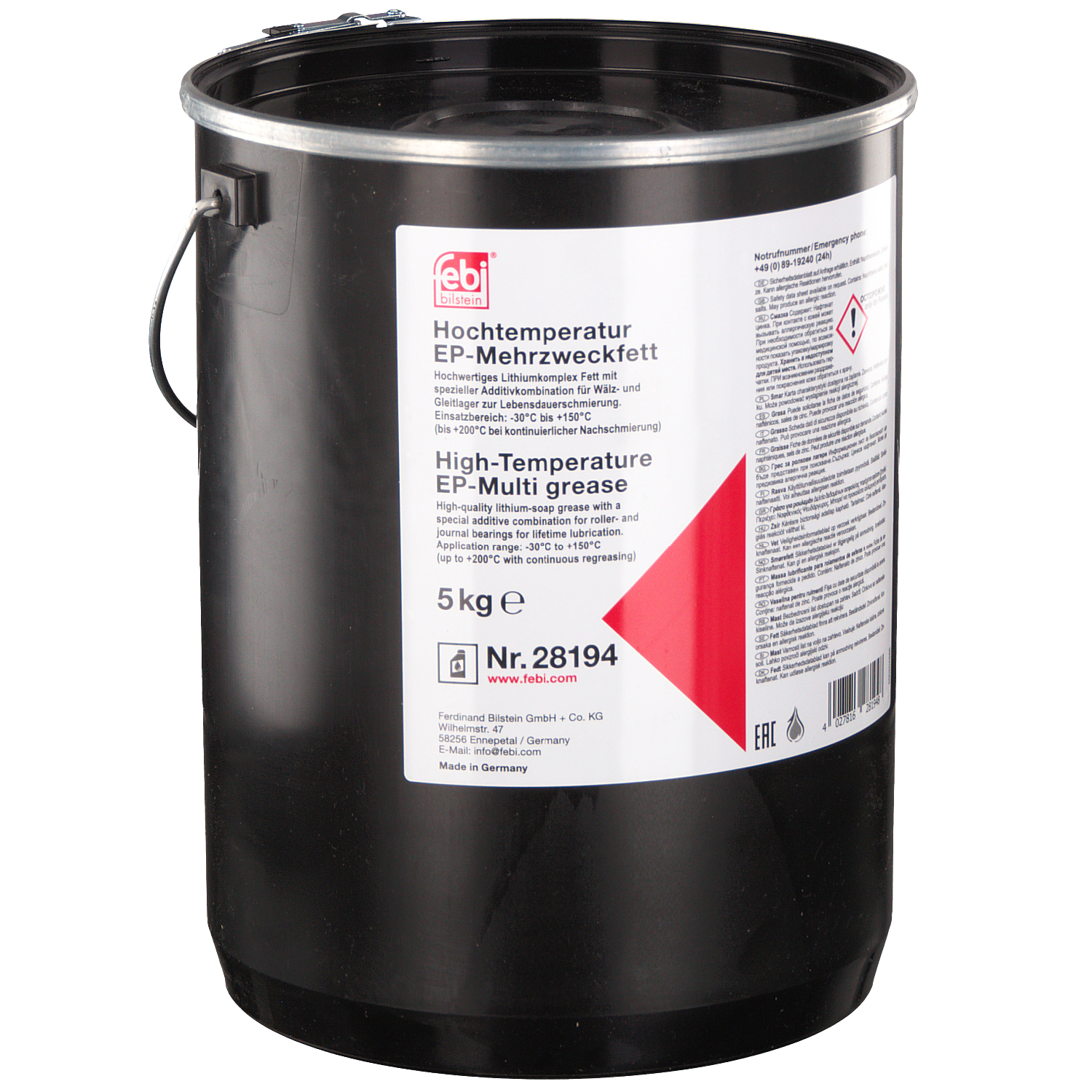 FEBI BILSTEIN Valselagerfett 28194