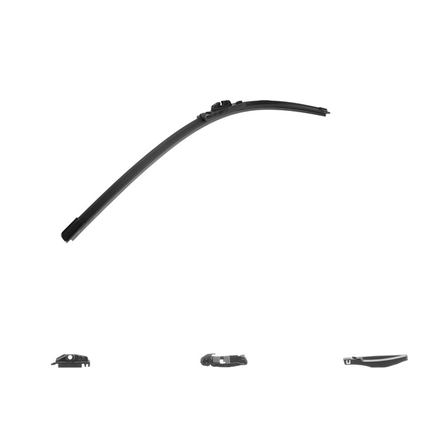 RIDEX PLUS 298W0130P Vinduesviskere BMW 5 Sedan (E60) 530 i Benzin 228 HK 2005 pris