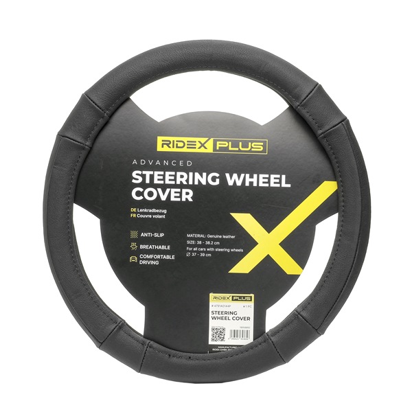 Оплетка для рулевого колеса RIDEX PLUS 4791A0144P совместимо с BMW, AUDI, VW, VOLVO, MERCEDES-BENZ дешево