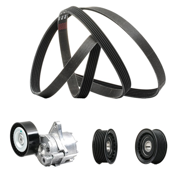 RIDEX PLUS 542R0043P Комплект поликлинового ремня Mercedes S203 C 270 CDI 2.7 (203.216) Дизель 170 л.с. 2002