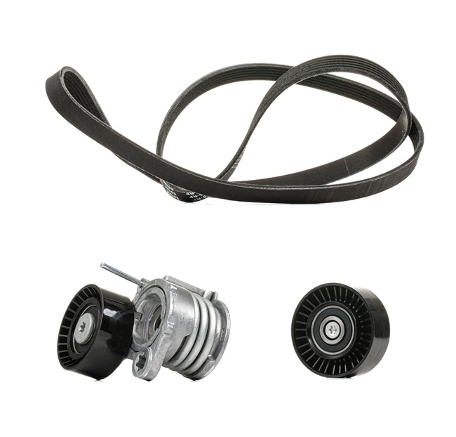 RIDEX PLUS 542R0174P Комплект поликлинового ремня BMW E92 325d 3.0 Дизель 197 л.с. 2008