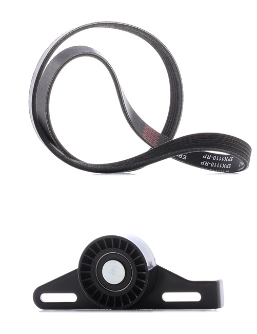 RIDEX PLUS 542R0138P Комплект поликлинового ремня Renault Clio 2 1.6 (BB01, BB1J) бензин 110 л.с. 2006