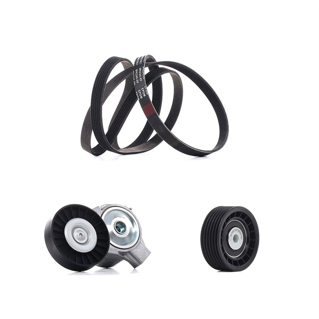 RIDEX PLUS 542R0385P Kit complet de courroies d'accessoire SAAB 9-3 Cabriolet (YS3D) 2.0 Turbo Essence 205 CV 2001 prix