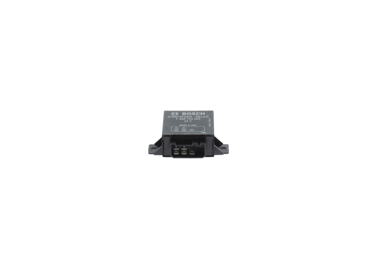 F 026 T00 063 BOSCH 412171 Relais, Startsperrung