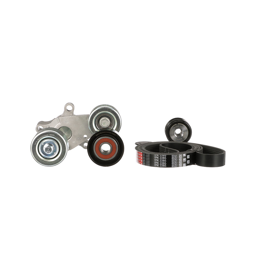 Jeu de courroies trapézoïdales à nervures GATES K057PK2285 appropriées pour TOYOTA pas cher