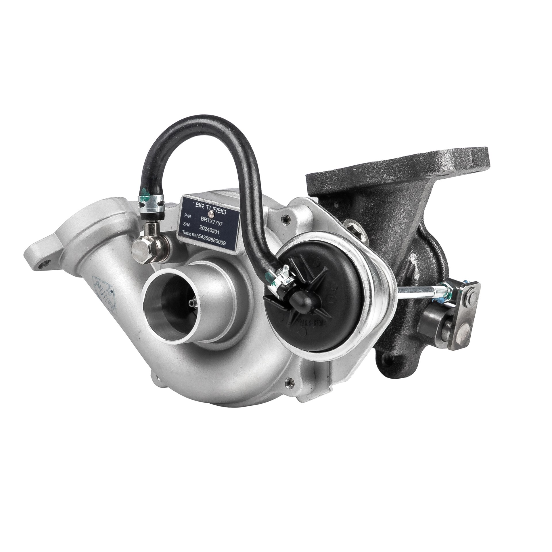 BR Turbo BRTX7757 Abgasturbolader C3 I Schrägheck (FC, FN) 1.4 HDi Diesel 70 PS 2006