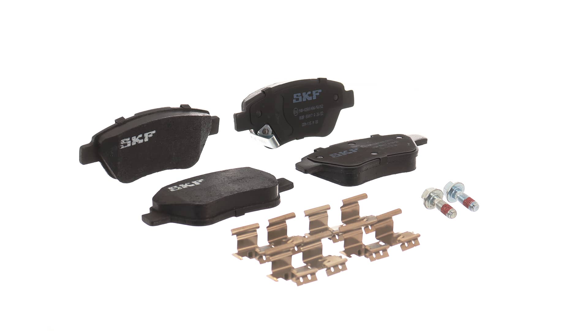 Kit pastiglie freni SKF VKBP 80017 A adatti per FIAT, OPEL, VAUXHALL, PROTON prezzi economici