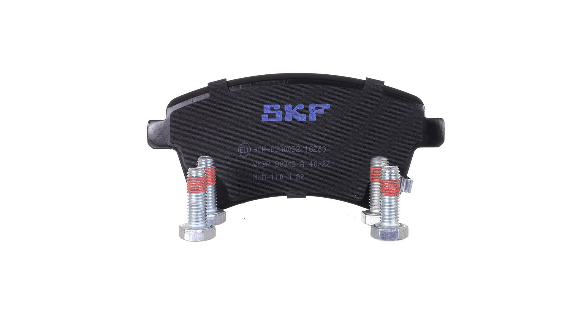 alkuperäiset Kia CEE'D SKF Takajarrupalat ja etujarrupalat VKBP 80343 A