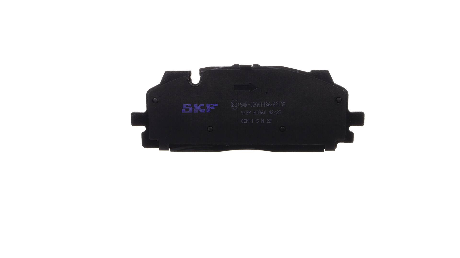 4M0698151BK OE SKF Zavorne ploščice VKBP 80360