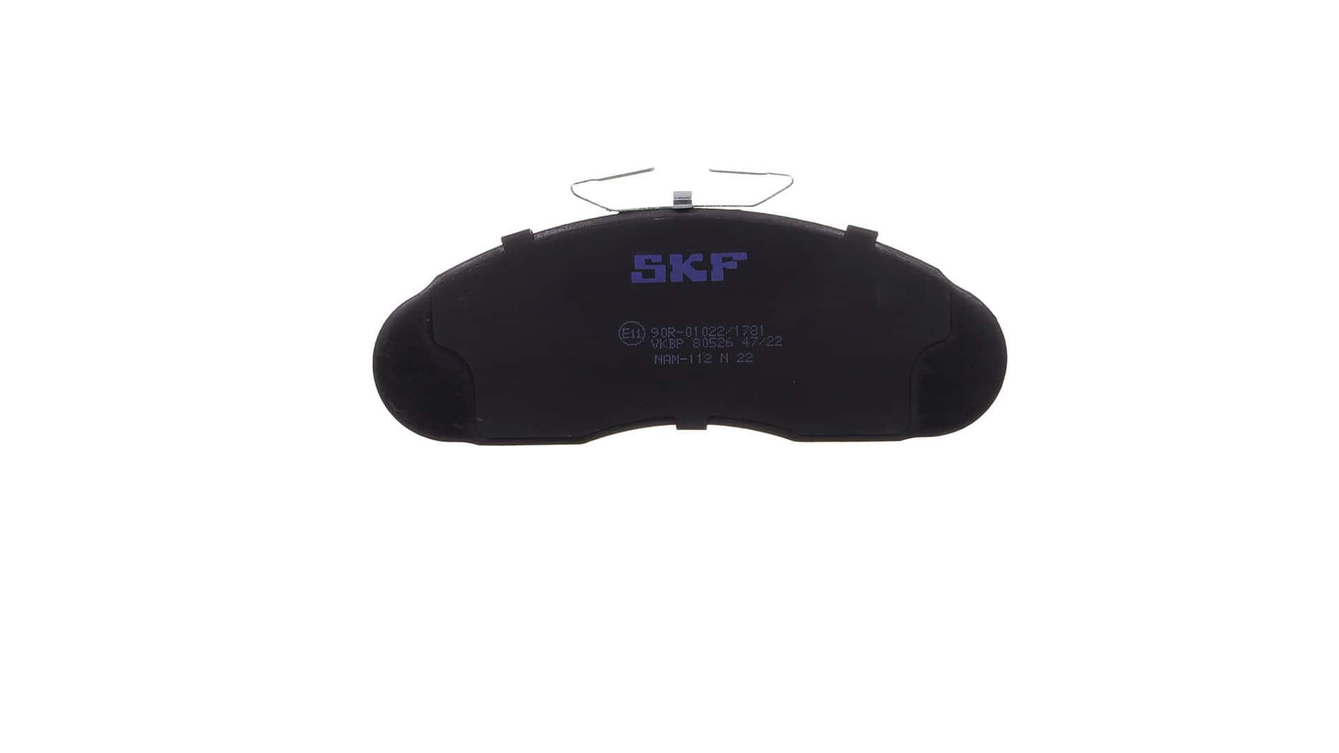 SKF VKBP 80526 Zavorne ploščice Messenger Polpriklopnik B 120.55T (FN60F7) Dizel 122 km 1996