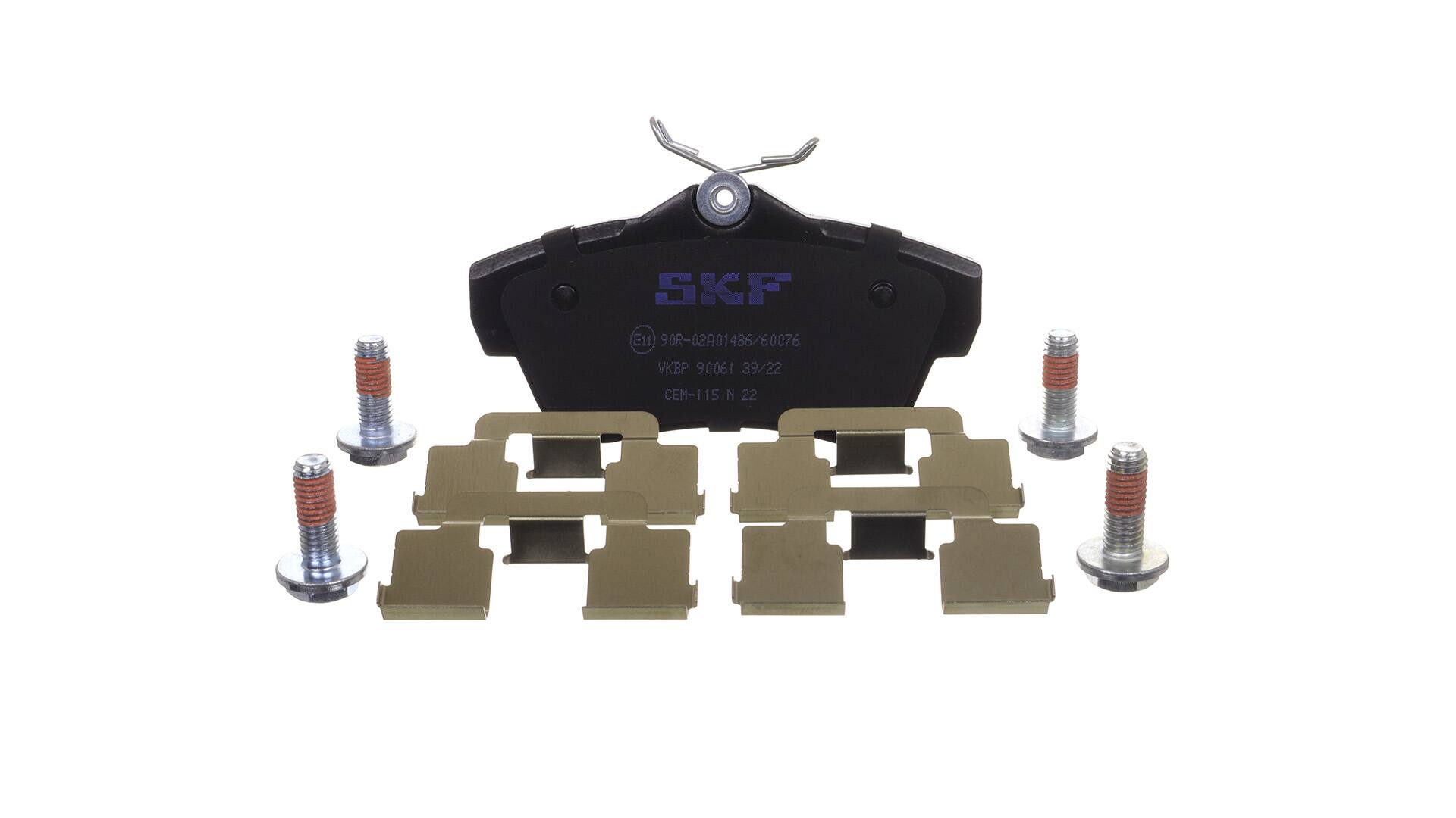 SKF VKBP 90061 Pastillas de freno Citroen Jumpy Furgón 1.6 HDi 8V Gasóleo 90 cv 2007 precio