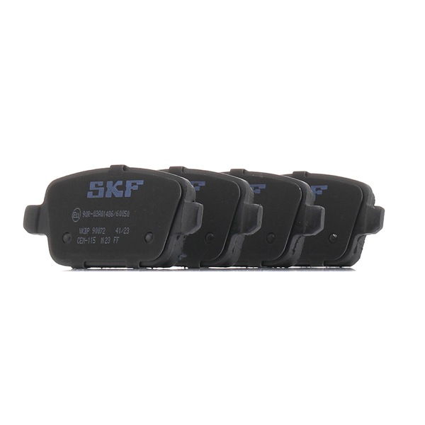 SKF VKBP 90072 Bremsbeläge FORD MONDEO 4 Stufenheck (BA7) 2.2 TDCi Diesel 200 PS 2015