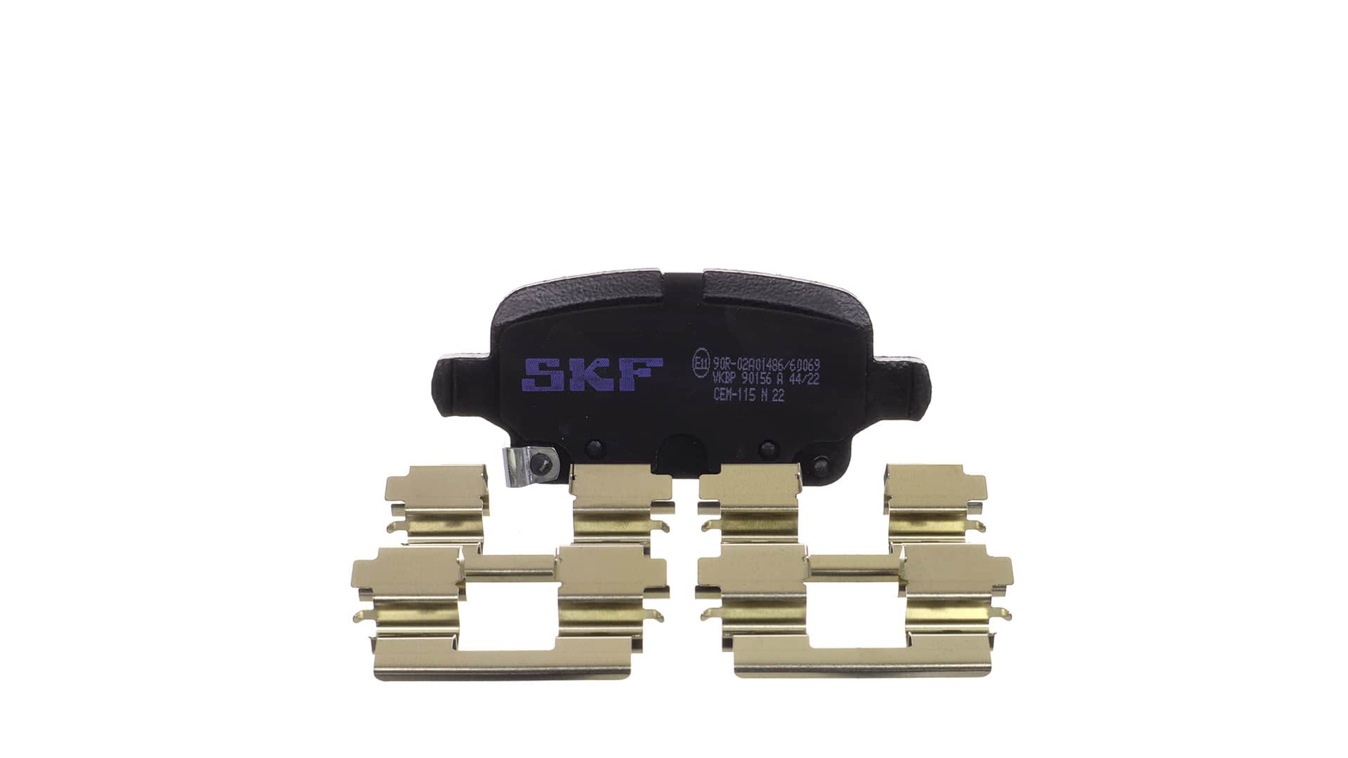 SKF VKBP 90156 A Bremsebelegg VAUXHALL Astra Mk VII (K) Hatchback (B16) 1.5 CRDI Diesel 122 hk 2021 pris