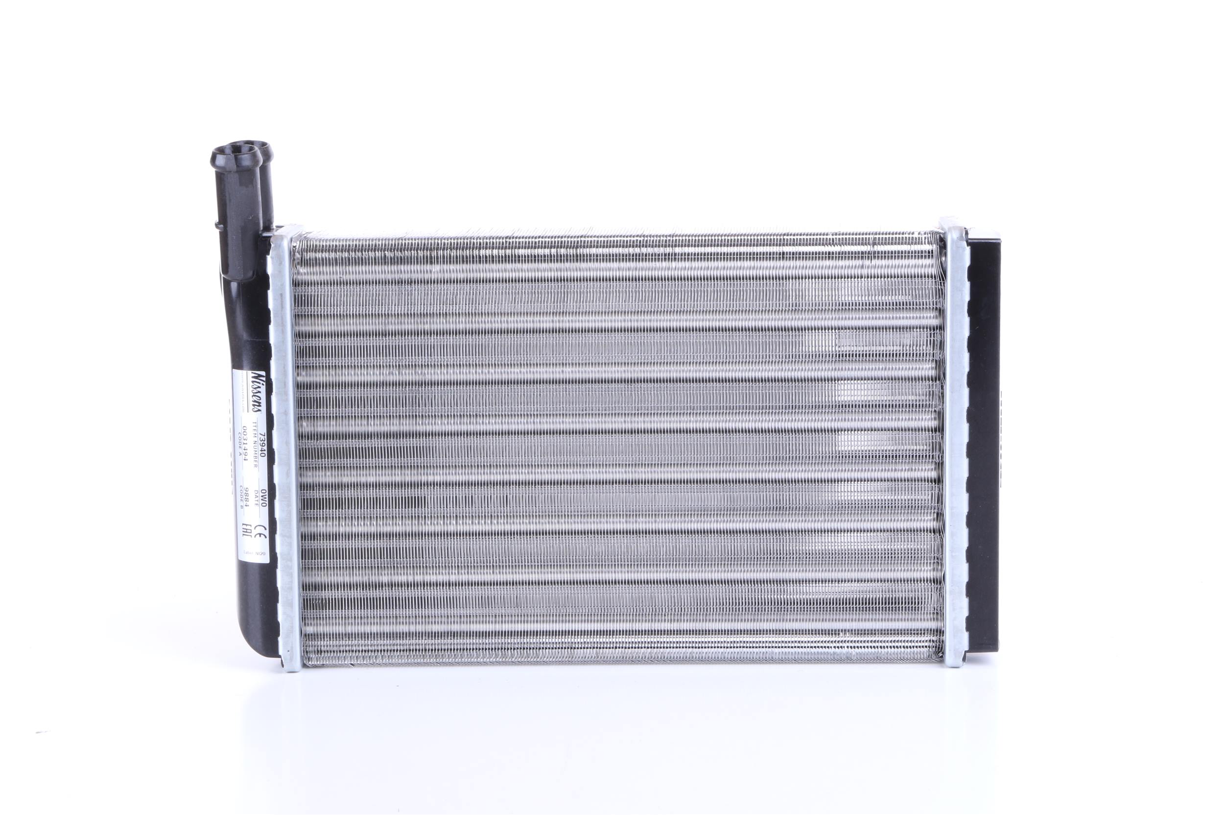 NISSENS 73940 Varmeveksler AUDI Coupe B2 (81, 85) 2.0 Bensin 115 hk 1986 pris