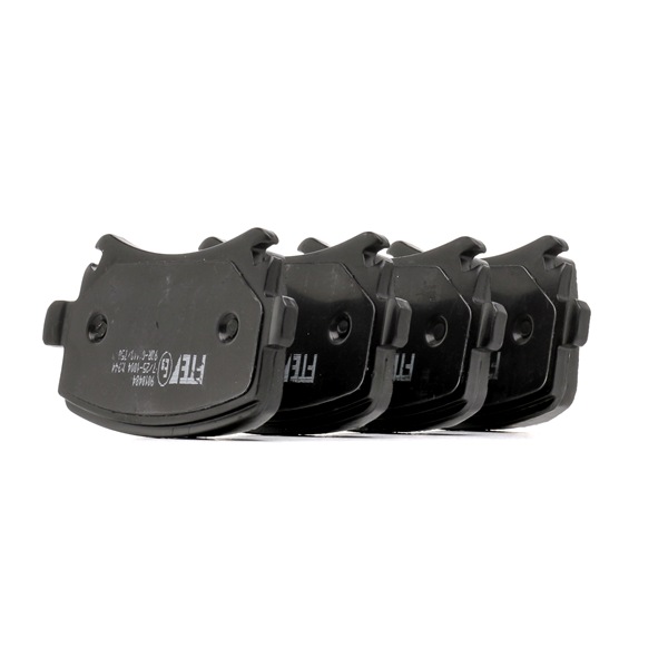FTE 9010484 Plaquettes de frein Golf 7 Phase 1 1.4 TSI MultiFuel Essence/éthanol 122 CV 2013