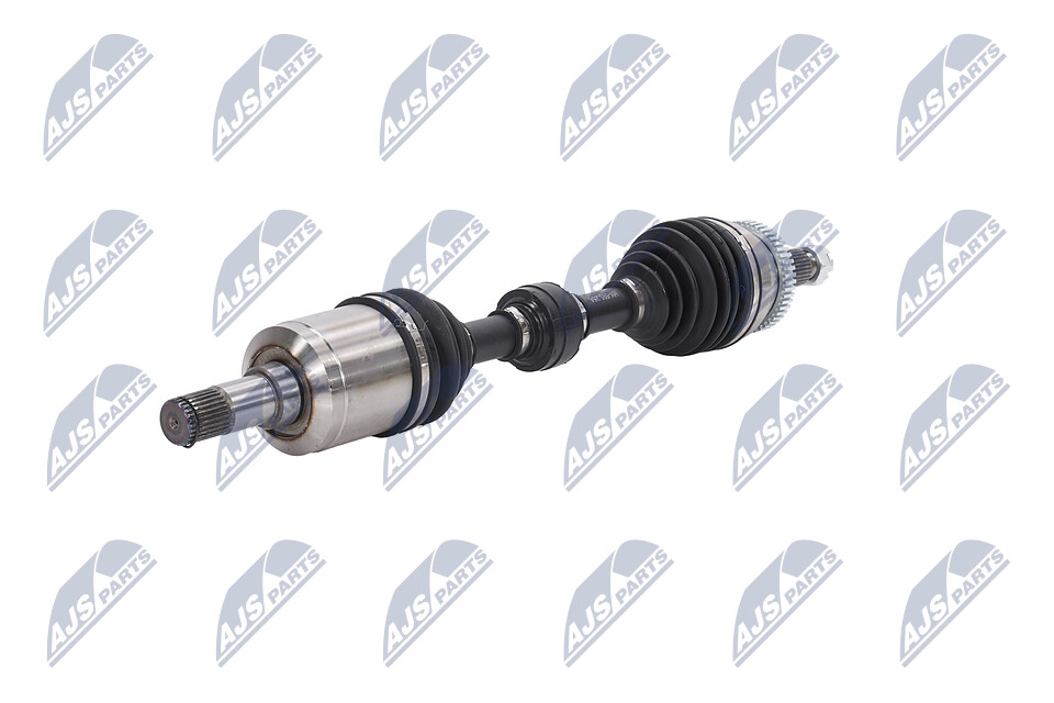 NTY NPW-HY-595 framaksel venstre, 662mm, Manuel girkasse