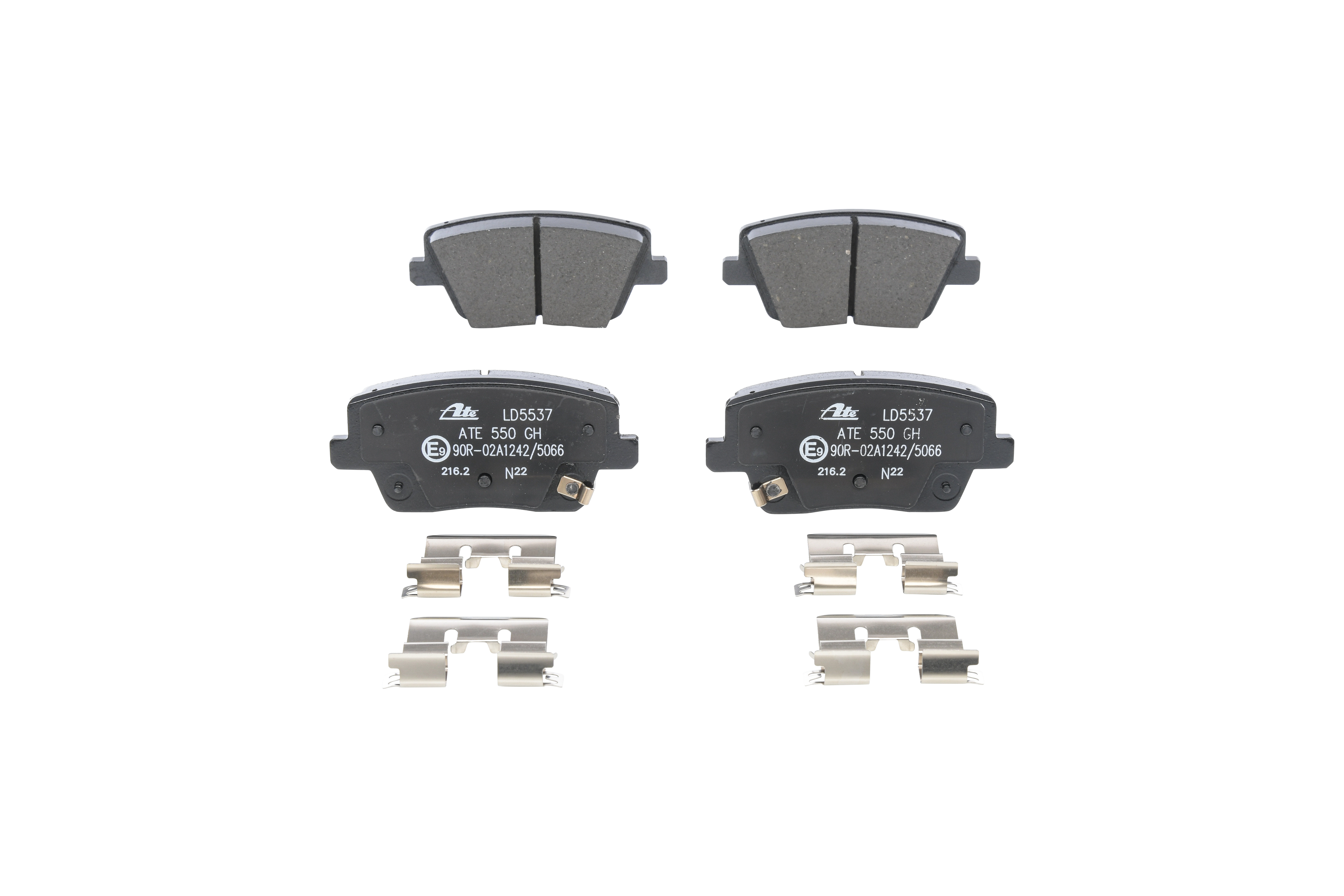 Pastilhas de travão ATE 13.0470-5537.2 adequados para HYUNDAI barato