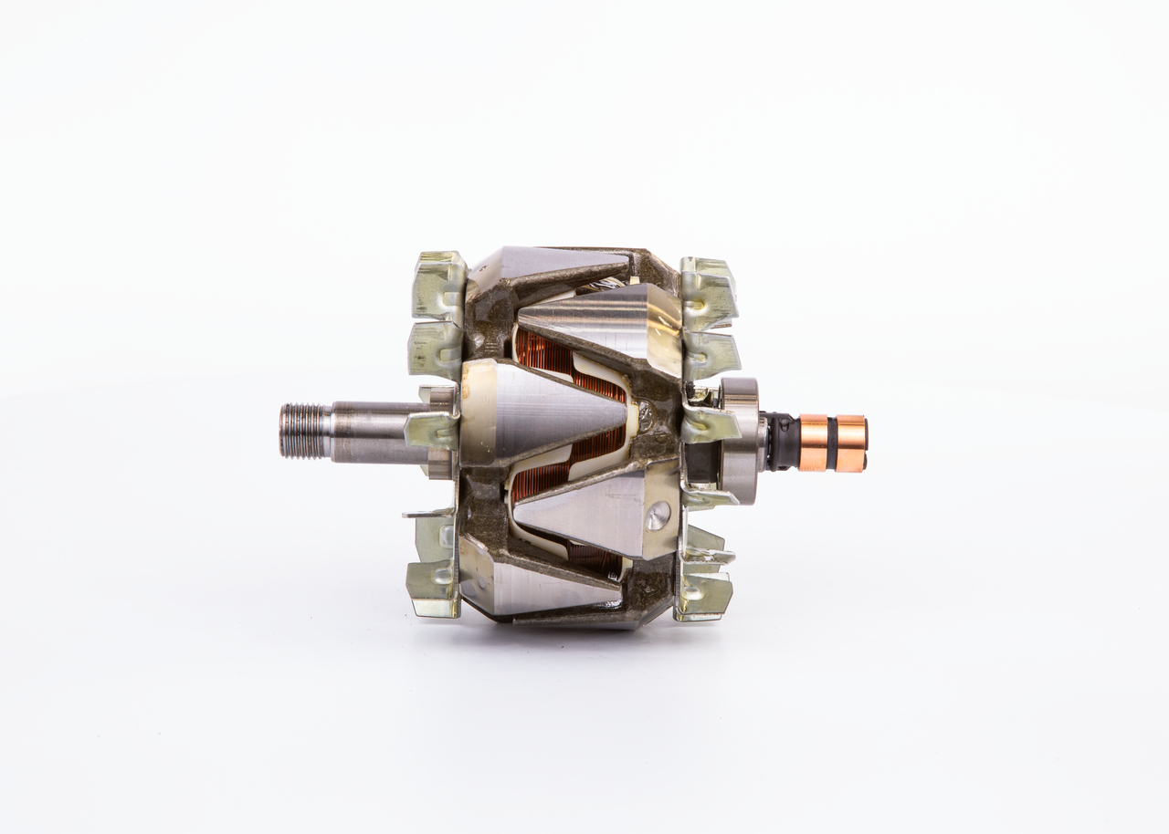 Rotor, generator BOSCH 1 986 AE0 744 der passer til VW, FORD, PEUGEOT, BMW, TOYOTA billig
