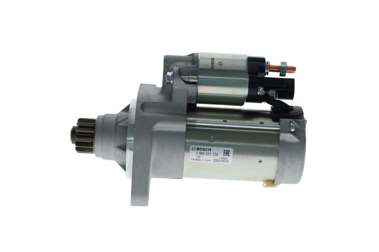 BOSCH 1 986 S01 124 Startmotor VW Caddy Alltrack Kombi 1.2 TSI Bensin 84 hk 2017 pris