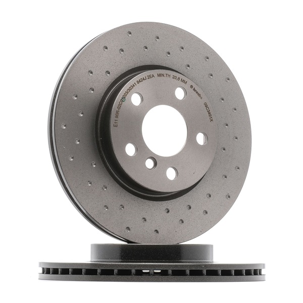 34116864439 OE BREMBO Brake disc 09.C349.1X