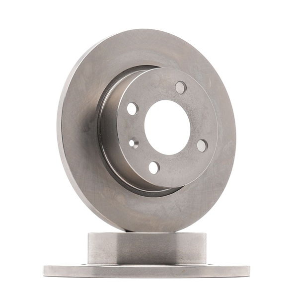 MAPCO 15912 Bremsscheiben SKODA hinten und vorne