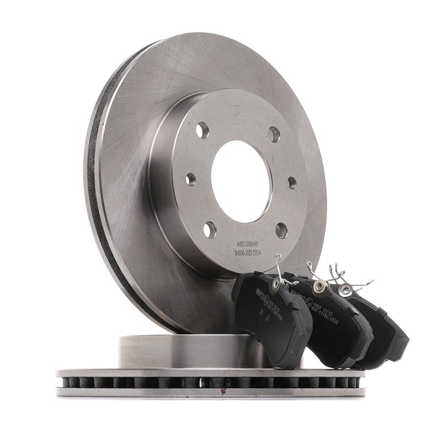 MAPCO 47503 Remblokken en -schijven Nissan QASHQAI