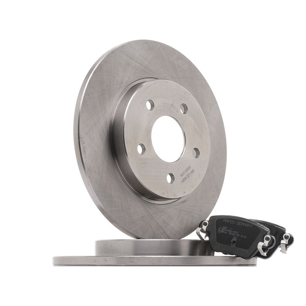 MAPCO 47670 kit de frein FORD KA+ Berline (TK, FK) arrière et avant