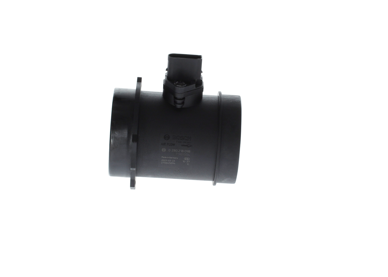BOSCH 0 280 218 09B Luftmassemåler BMW E65 745 i, Li Benzin 333 HK 2001 pris
