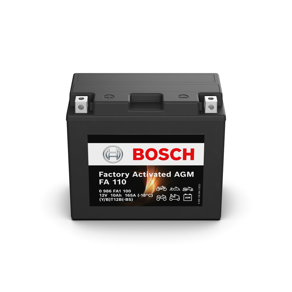 YT12BBS OE BOSCH Batterie 0 986 FA1 100