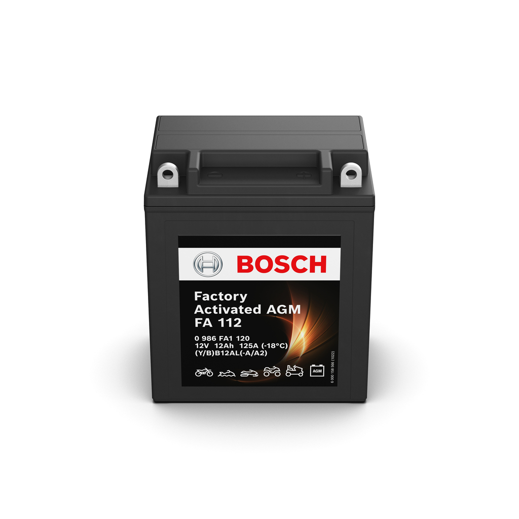 Accu BOSCH 0 986 FA1 120 geschikt voor VOLKSWAGEN, BMW, MERCEDES-BENZ, OPEL, FORD goedkope