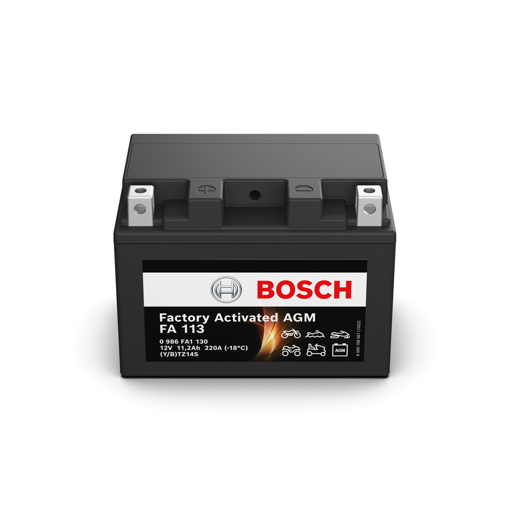 Batteri BOSCH 0 986 FA1 130 som passar till VOLVO, VW, BMW, AUDI, MERCEDES-BENZ billigt