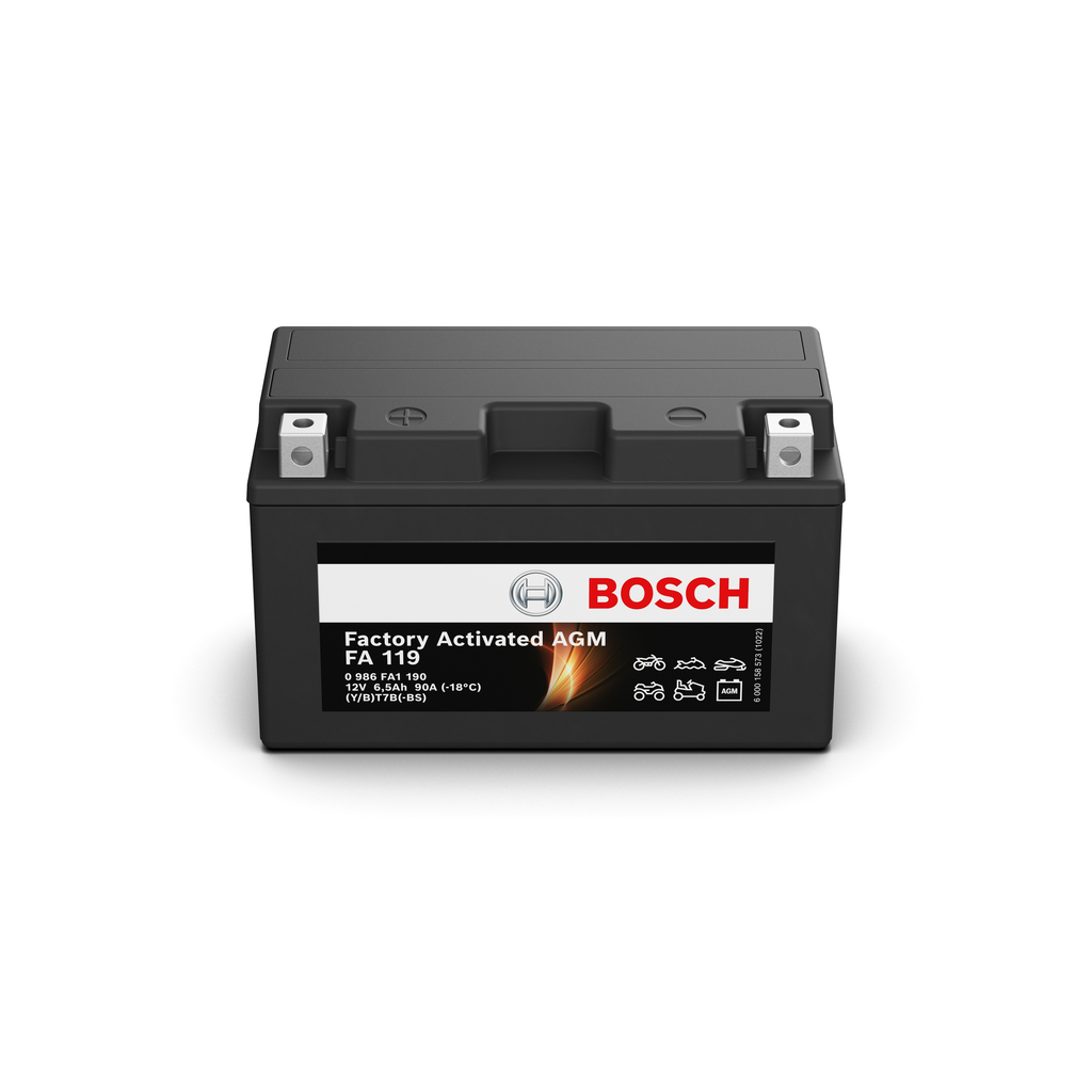 Bateria de arranque BOSCH 0 986 FA1 190 adequados para RENAULT, BMW, VW, MERCEDES-BENZ, PEUGEOT barato
