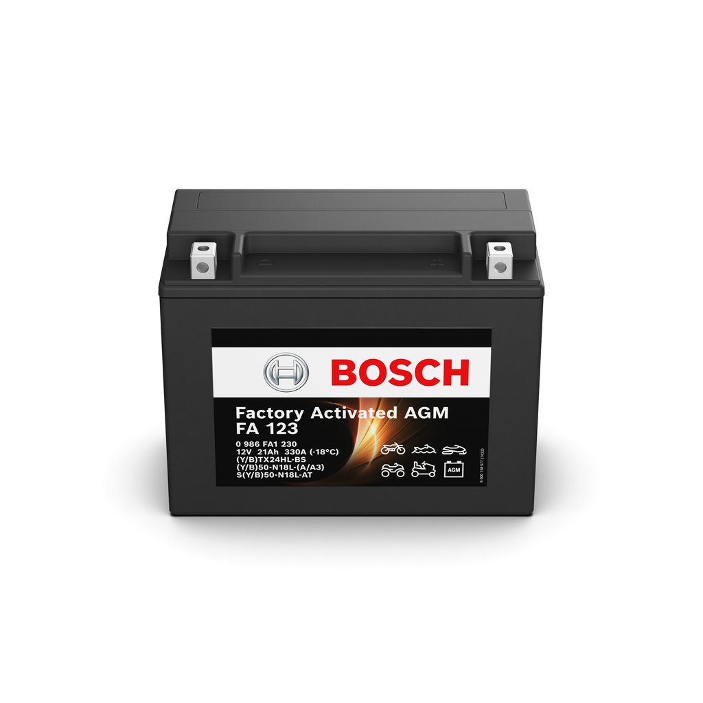 Accu BOSCH 0 986 FA1 230 geschikt voor VOLKSWAGEN, BMW, MERCEDES-BENZ, OPEL, FORD goedkope