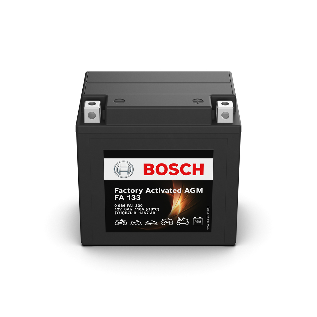 Starterbatteri BOSCH 0 986 FA1 330 der passer til VW, FORD, PEUGEOT, BMW, TOYOTA billig