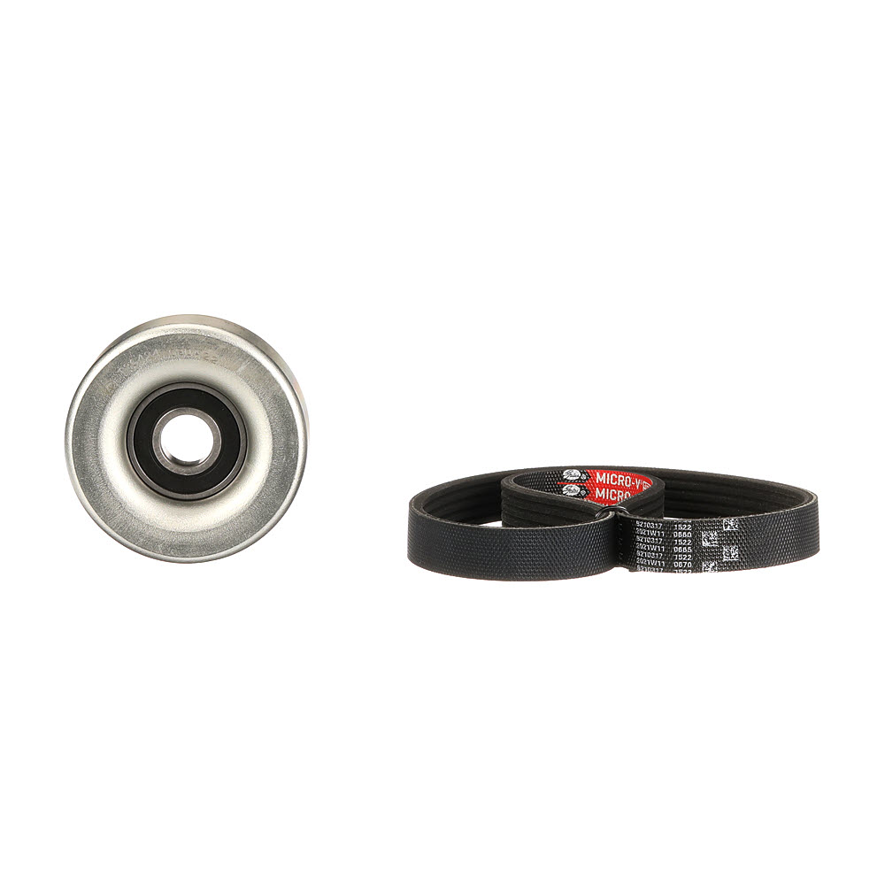 Jeu de courroies trapézoïdales à nervures GATES K085PK1140 appropriées pour HONDA pas cher
