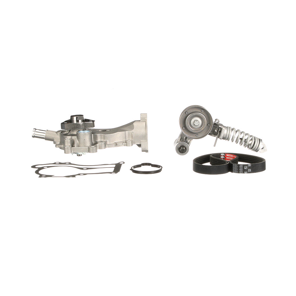 Water Pump + V-Ribbed Belt Kit GATES KP15PK1335 suitable for VAUXHALL, OPEL, CHEVROLET at cheap price