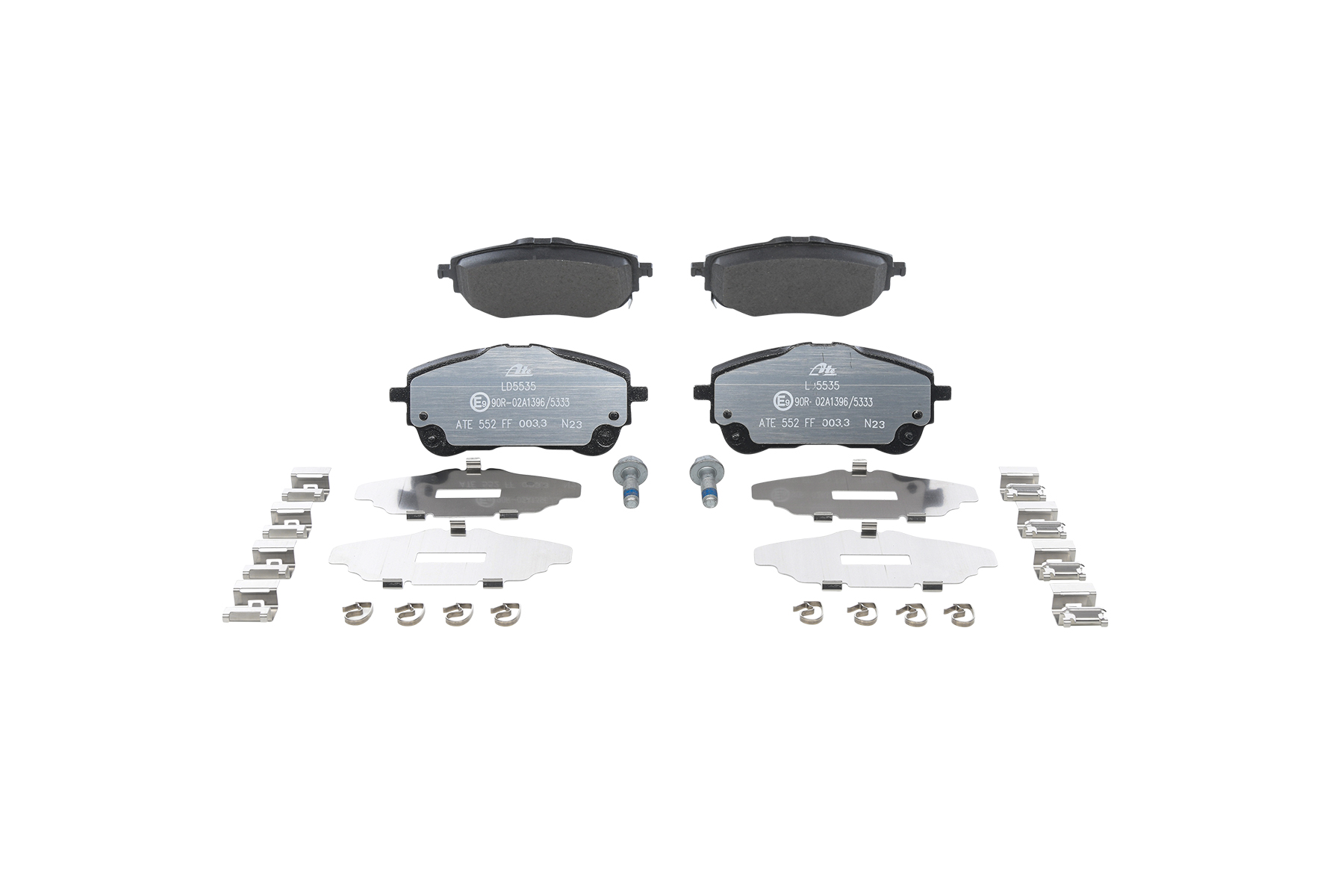 13.0470-5535.2 ATE Pastillas de freno TOYOTA YARIS