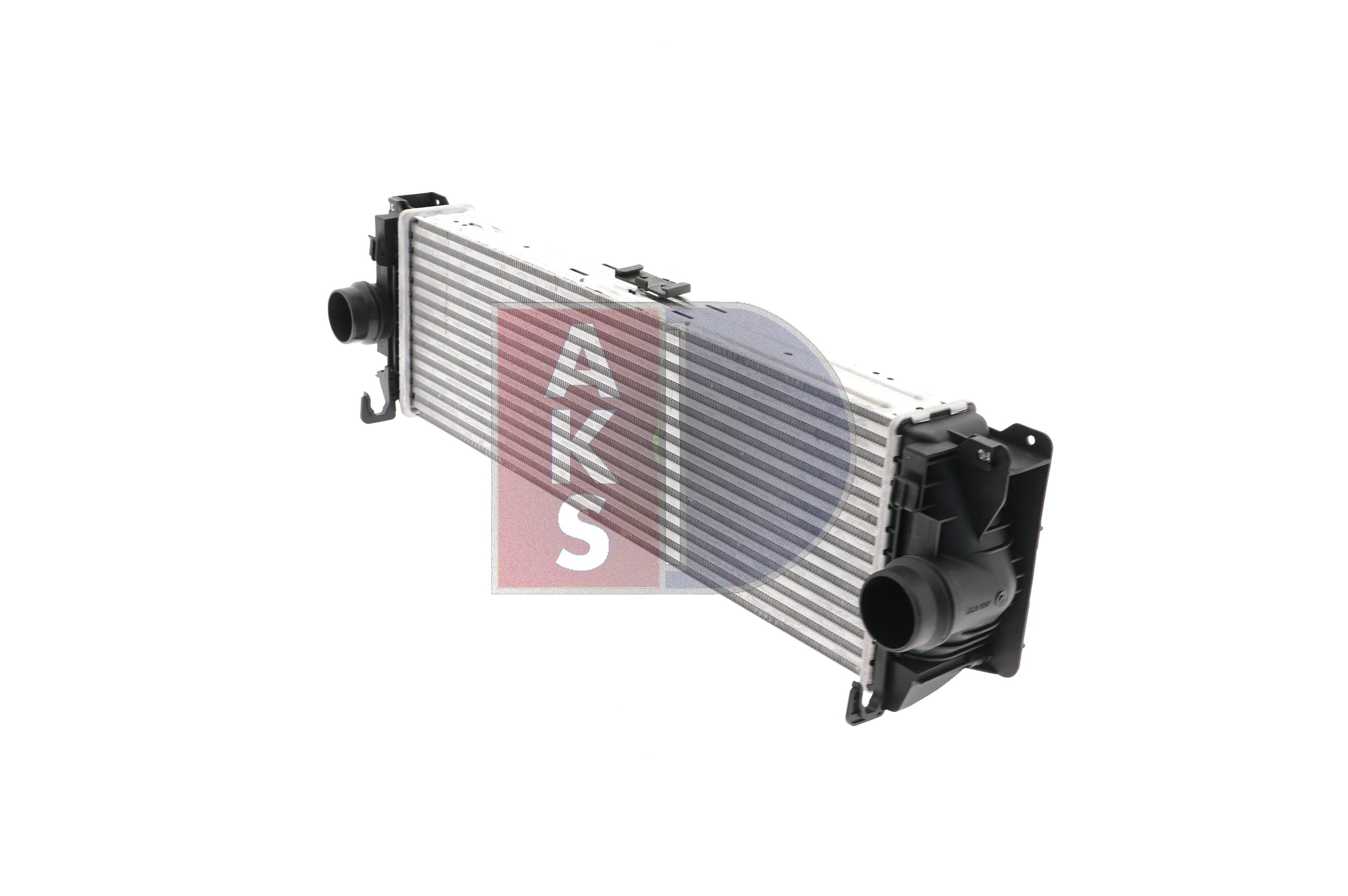 AKS DASIS 127036N Intercooler charger Sprinter W906 318 CDI 3.0 4x4 (906.631, 906.633, 906.635) Diesel 184 hp 2009 price