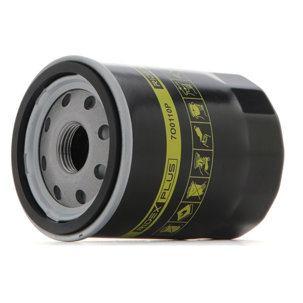 RIDEX PLUS 7O0110P Öljynsuodatin SUZUKI Swift III Hatchback (MZ, EZ) 1.5 (RS 415) Bensiini 102 hv 2012