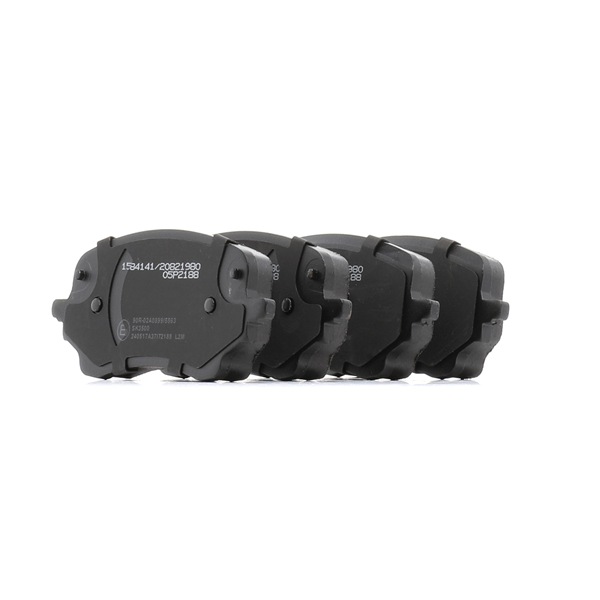KTL1TC2K021AA OE RIDEX Bremsbeläge 402B2101