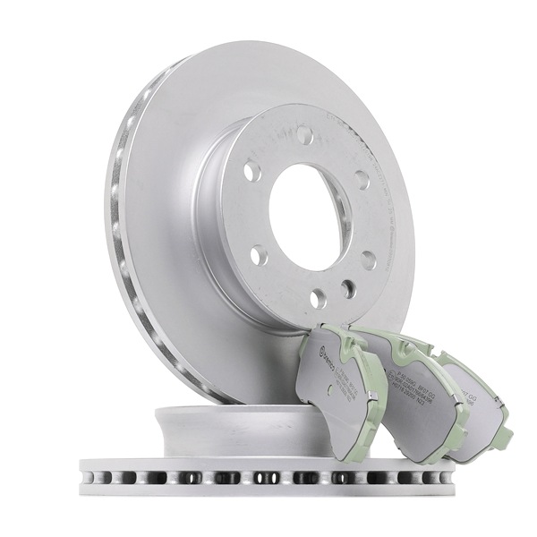 BREMBO KT 10 025 Mercedes Sprinter 3t brake discs and pads cost
