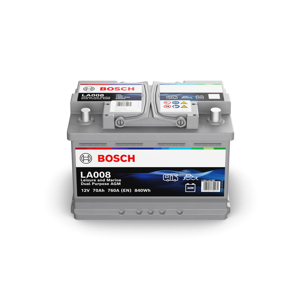 0 092 LA0 080 70 Ah Start stop battery 12V 70Ah 760A