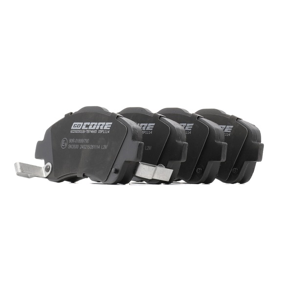 04465YZZEB OE goCORE Plaquettes de frein GCD020018