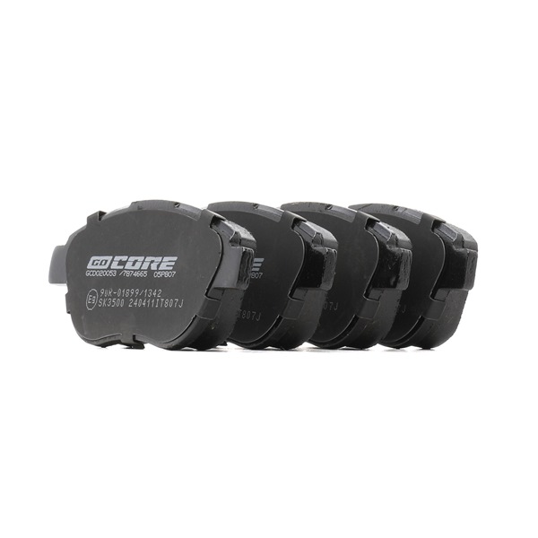 ZQ92190580 OE goCORE Plaquettes de frein GCD020053